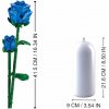 Sluban B1101-11 Modrá růže ve váze