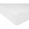 Froté plachta na posteľ 200g/m² - biela