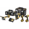 DEW DeWalt DCK429P3T-QW Kombinovaná súprava DCD805 + DCG405 + DCH273 + DCF850, 18 V čierna, žltá