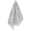 Faro Bavlnený froté uterák RELIEF 30x50 cm sivý