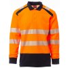 Payper ROAD WINTER Reflexná polokošeľa oranžová/tmavomodrá 2XL