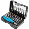 GRAPHITE 56H602, Sada bitov + skrutk, 25 mm, 31 ks