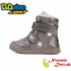 D.D. Step 068-52745A, Veľkosť obuvi 28+DD Step Dievčenské zimné svietiace blikajúce topánky D.D. Step 068-52745A Bronze Hviezdy, Veľkosť obuvi 28