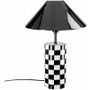 Design LED kovové svietidlo CHECK