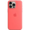 Apple iPhone 15 Pro Max Silicone Case with MagSafe - Guava MT1V3ZM/A