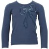 Miss Girly Tričká s dlhým rukávom T-shirt manches longues fille FANION Námornícka modrá