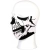 Maska Fostex Half Skull - čierna