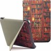 ARMORI KEEPER K027, púzdro so stojanom pre Pocketbook 740 InkPad 3 - motív Bookcase (Obal na čítačku Pocketbook 740 InkPad 3 - ARMORI KEEPER K027, motív Bookcase, stojan, magnet, AutoSleep + záruka 3