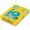 Farebný papier IQ color intenzívne žltý IG50, A4, 160g Mondi