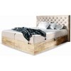 Wilsondo boxspring Wood 3 s úložným priestorom béžová Paros