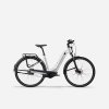 ROCKRIDER Trekingový elektrobicykel E-ACTV 900 Owuru nízky rám zelený L 2025