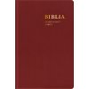 Biblia: Starý a Nový zákon s biblickými mapami (bordová)