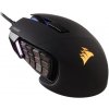 Corsair SCIMITAR RGB ELITE čierna / Herná optická myš / 18000DPI / 17 tlačidiel / USB-A / 1.8 m (CH-9304211-EU)