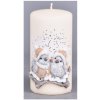Nohel Garden Sviečka VTÁČIK vianočné d7x14cm
