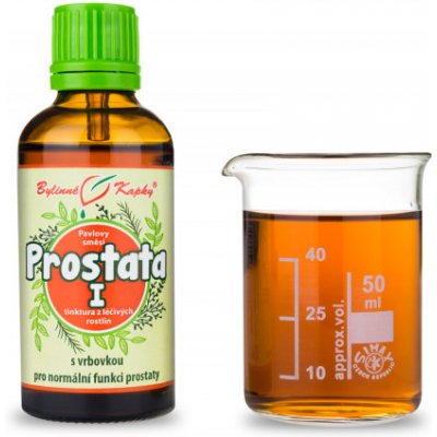 Bylinné kapky Prostata I - bylinné kvapky (tinktúra) 50 ml