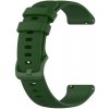 VSETKONAMOBIL 114911 SILICONE Vymeniteľný remienok pre Garmin Forerunner 570 42mm tmavozelený