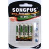 Nabíjacie batérie 2700 mAh AAA 4ks