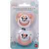 Minnie Mouse Minnie Mouse - Smoczek anatomiczny 2 szt 0-6m (Indigo dreams)