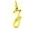 KA 5105J - Zlatý prívesok písmeno zo žltého zlata 0.24 g 0.24 g