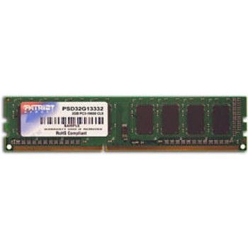 Patriot DDR3 4GB 1333MHz CL9 PSD34G13332