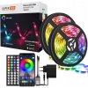 LED pás 10m RGB 5050 Smart Bluetooth Aplikácia + diaľkový ovládač SuperLED