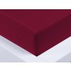 XPOSE® Detská jersey plachta Exclusive - vínová 80x160 cm, Jersey