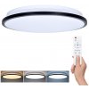 Stropnica LED 400mm 48W 3-6500K CCT+DO 3360lm IP20 čierne SOLIGHT WO8011 Jamil