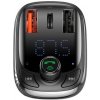 Baseus Bluetooth FM Transmiter S13 T-shaped čierny 6932172626983