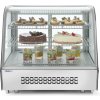 Nastaviteľná chladiaca vitrína 120 l, Arktic, 120L, 230V/160W, 707x570x(H)680mm