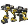 DeWALT - 9-dielna súprava AKU náradia, batérií a nabíjačky DCK368P3T