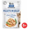 Brit Care Cat Fillets in Jelly Choice Chicken with Cheese 6 x 85 g