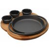 Lava Metal Grilovacie a servírovací set guľatý 20cm