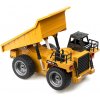 HUINA RC 1540 Nákladné auto sklápěč RTR hnedá 1:18