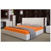 Oranžové froté posteľné prestieradlo s gumičkou oranžová Šírka 140 cm | Dĺžka 200 cm