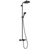 Hansgrohe Activera S - Sprchový set s vaňovým termostatom, priemer 24 cm, 2 prúdy, EcoSmart, matná č - 28871670