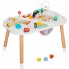 Aga4Kids Detský montessori stôl s aktivitami a vláčikodráhou