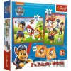 Trefl Tlapková patrola 30+48 dielov + pexeso
