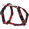 Postroj pre psa Amiplay BeHappy M - cherry