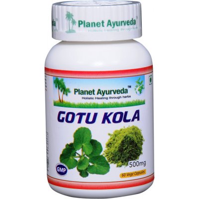 Planet Ayurveda Gotu Kola Kapsule 500 mg 60 kapsúl