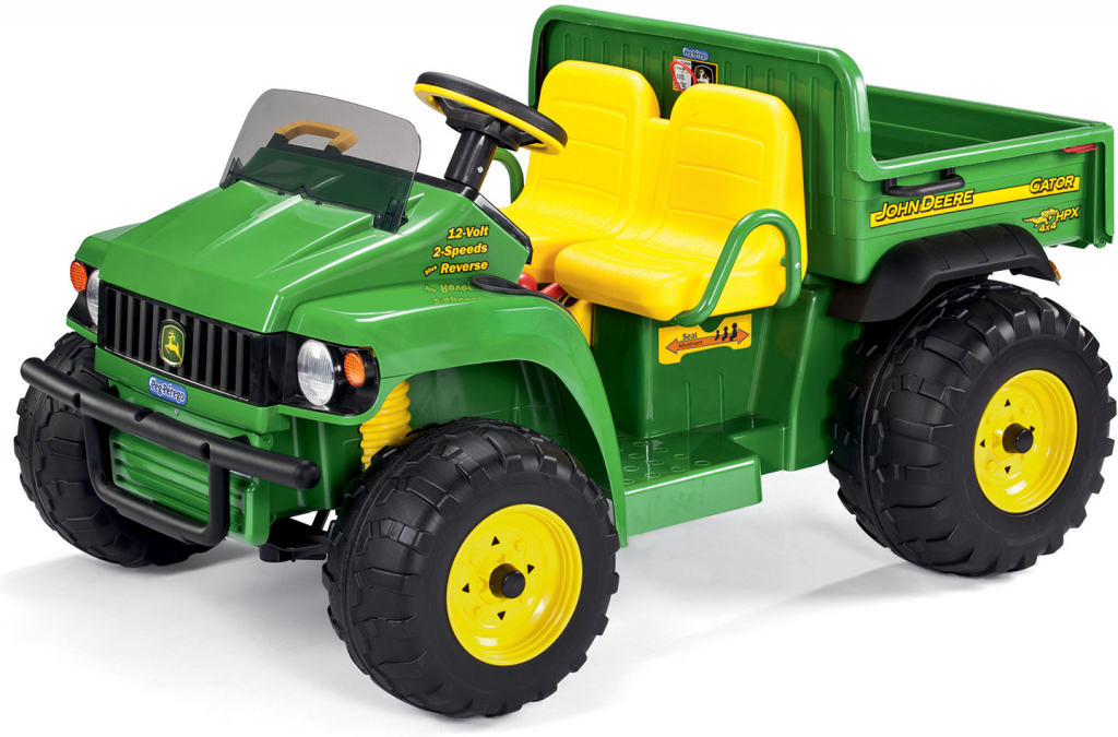 Peg-Pérego Elektrický Traktor John Deere Gator HPX Zeleno-žltá