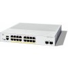 Cisco C1300-16P-2G sieťový prepínač Riadený L2/L3 Gigabit Ethernet (10/100/1000) Biela (C1300-16P-2G)
