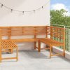 Lavica s operadlom drevo 91 x 50 cm