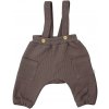 Detské záhradníčky Koala Pure brown, veľ. 62 (3-6m)