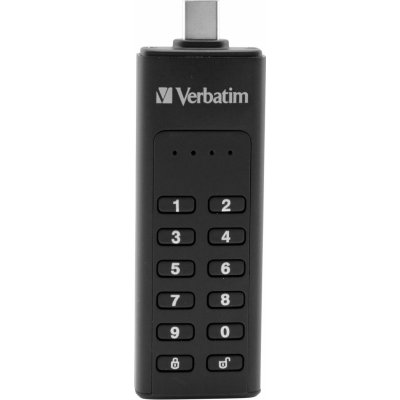 Flash disk VERBATIM Keypad Secure Drive USB-C 32GB USB 3.1 (49430)