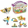 Dede Plastové puzzle - květiny, 500 ks