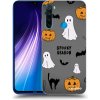Picasee silikónový čierny obal pre Xiaomi Redmi Note 8 - Spooky season 2