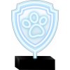 Neónové LED diódy na stojane Paw Patrol - Paw OW-120246