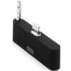 AppleKing redukcia 30pin na lightning + 3,5 mm pre iPhone 5 / 5S / SE - čierna - možnosť vrátiť tovar ZADARMO do 30tich dní