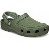 Pánske papuče Crocs Yukon Vista II LR Clog M tmavozelená