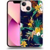Picasee silikónový čierny obal pre Apple iPhone 13 mini - Pineapple Color
